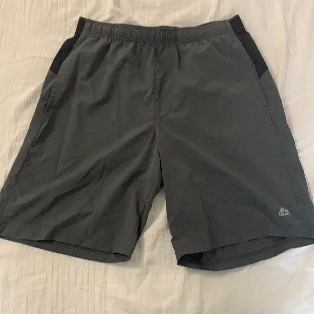 Grey RBX workout shorts, Large